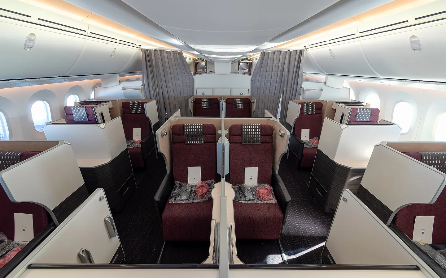 Japan Airlines Boeing 787-8 SKY SUITE cabin