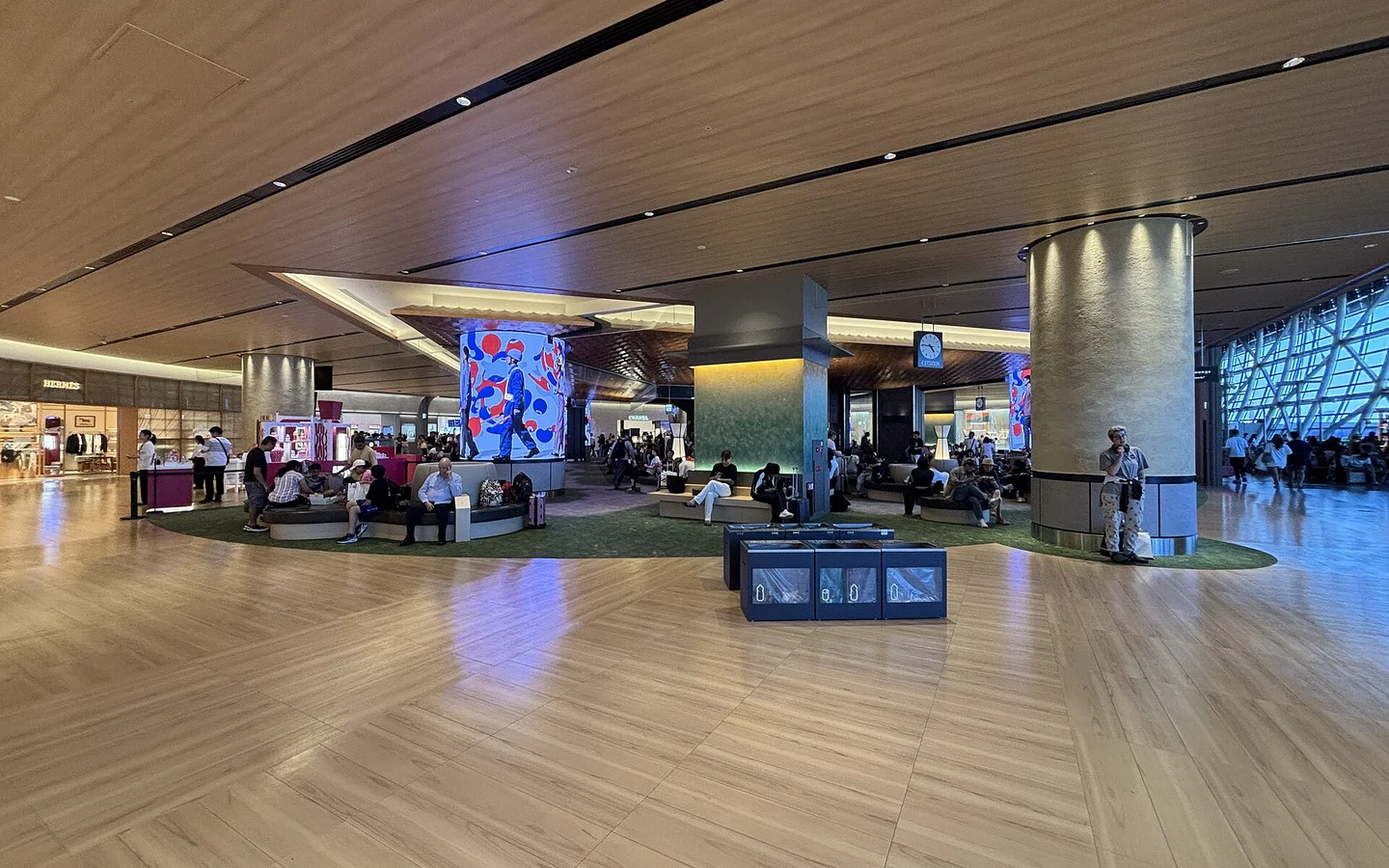 Kansai Airport Terminal 1 airside rest area