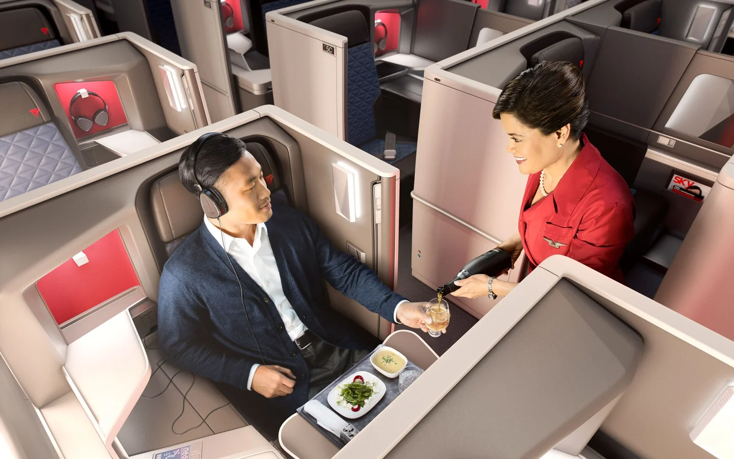 Delta One in-flight service