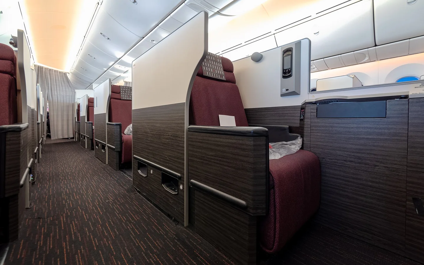 Japan Airlines Boeing 787-8 SKY SUITE cabin
