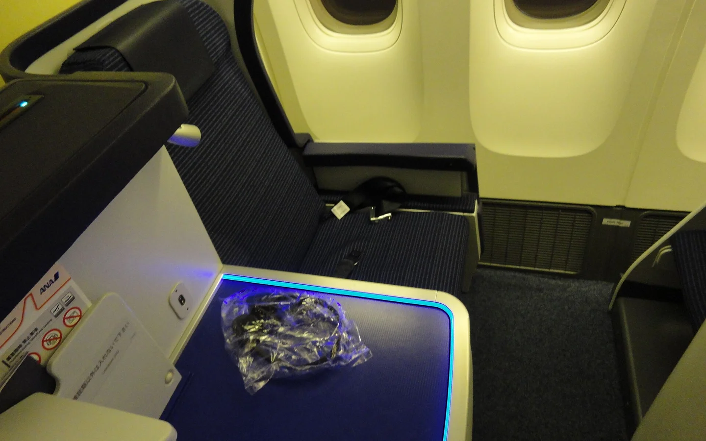 ANA Boeing 777 business class window seat