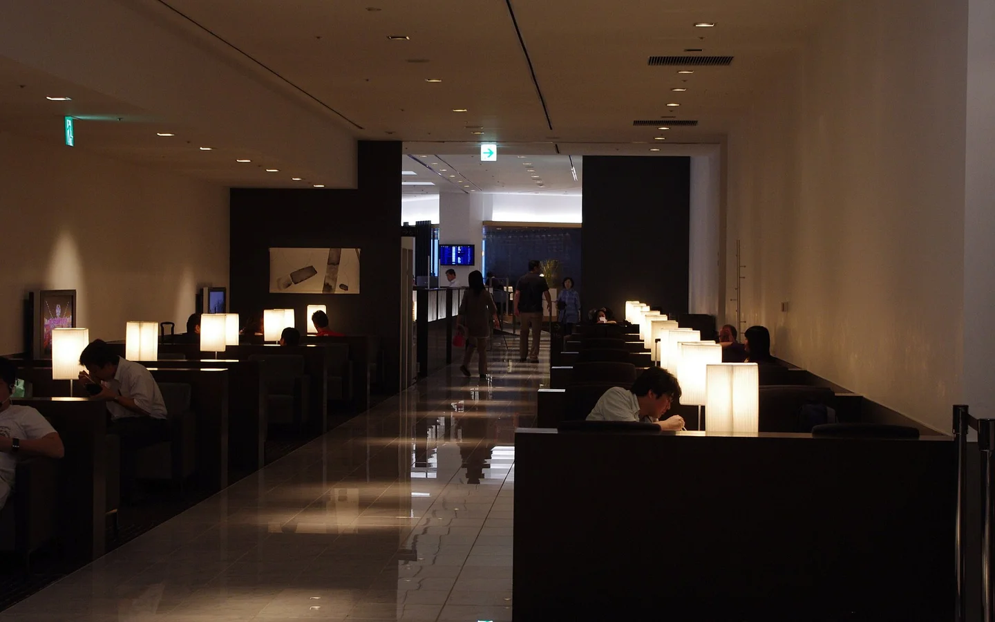 ANA lounge at Tokyo Narita Airport